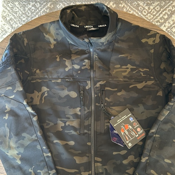USCCA x Maxtacs Men’s Camouflage water resistant tactical jacket size Medium - Picture 2 of 12
